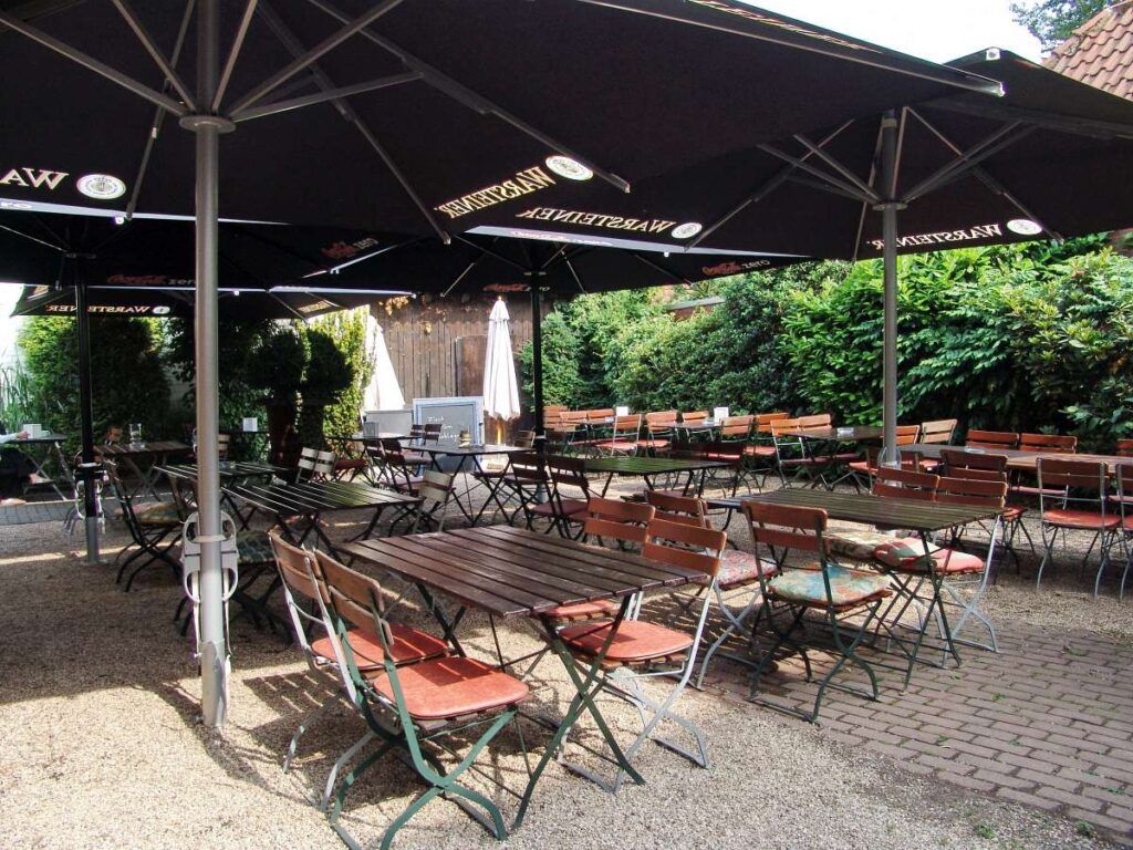 Das Backhaus Al Camino 1610 - Impressionen aus dem Biergarten