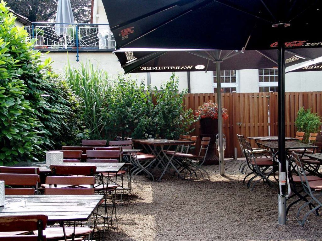 Das Backhaus Al Camino 1610 - Impressionen aus dem Biergarten