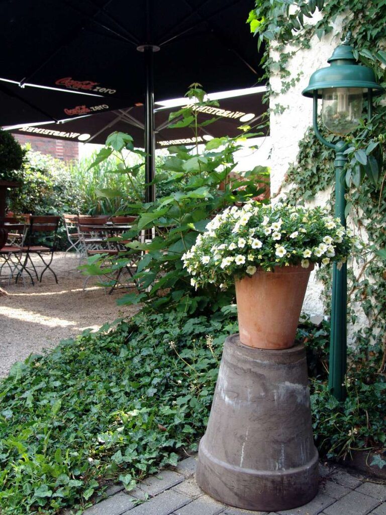 Das Backhaus Al Camino 1610 - Impressionen aus dem Biergarten